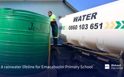 A rainwater lifeline for Emacabazini Primary School
